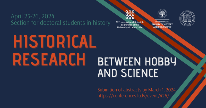Call for Papers. Conference "Historical Research – between Hobby and Science".